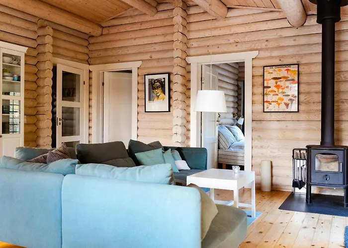 Сasa de vacaciones Cozy Times In Log House Amongst Trees Ebeltoft