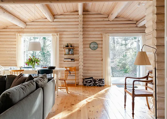 Cozy Times In Log House Amongst Trees * Ebeltoft